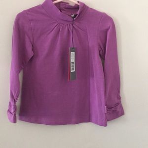 Petit Lem Signature purple girls shirt size 24m
